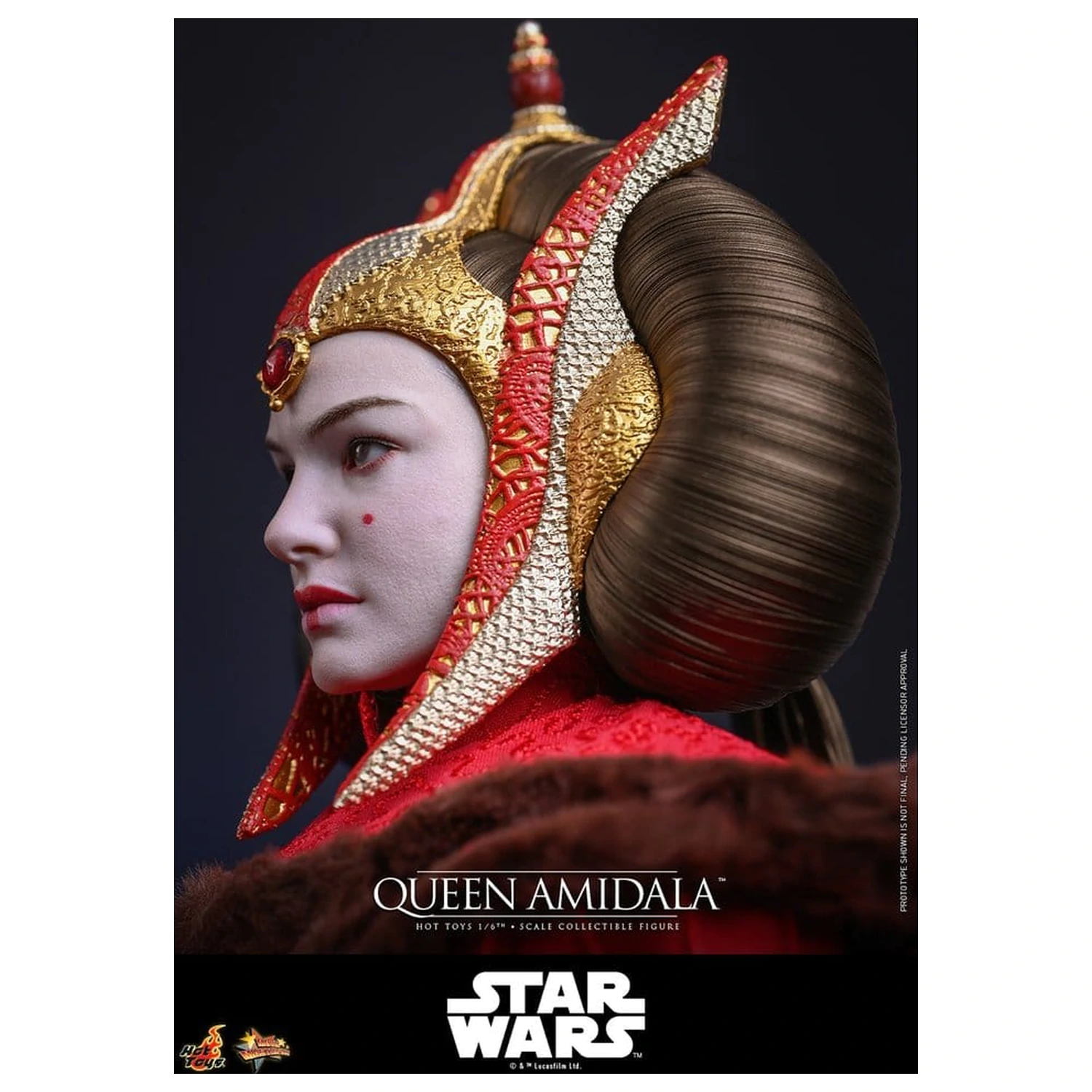 Star Wars Movie Masterpiece Action Figure 1/6 Regina Amidala 28 cm poza produsului