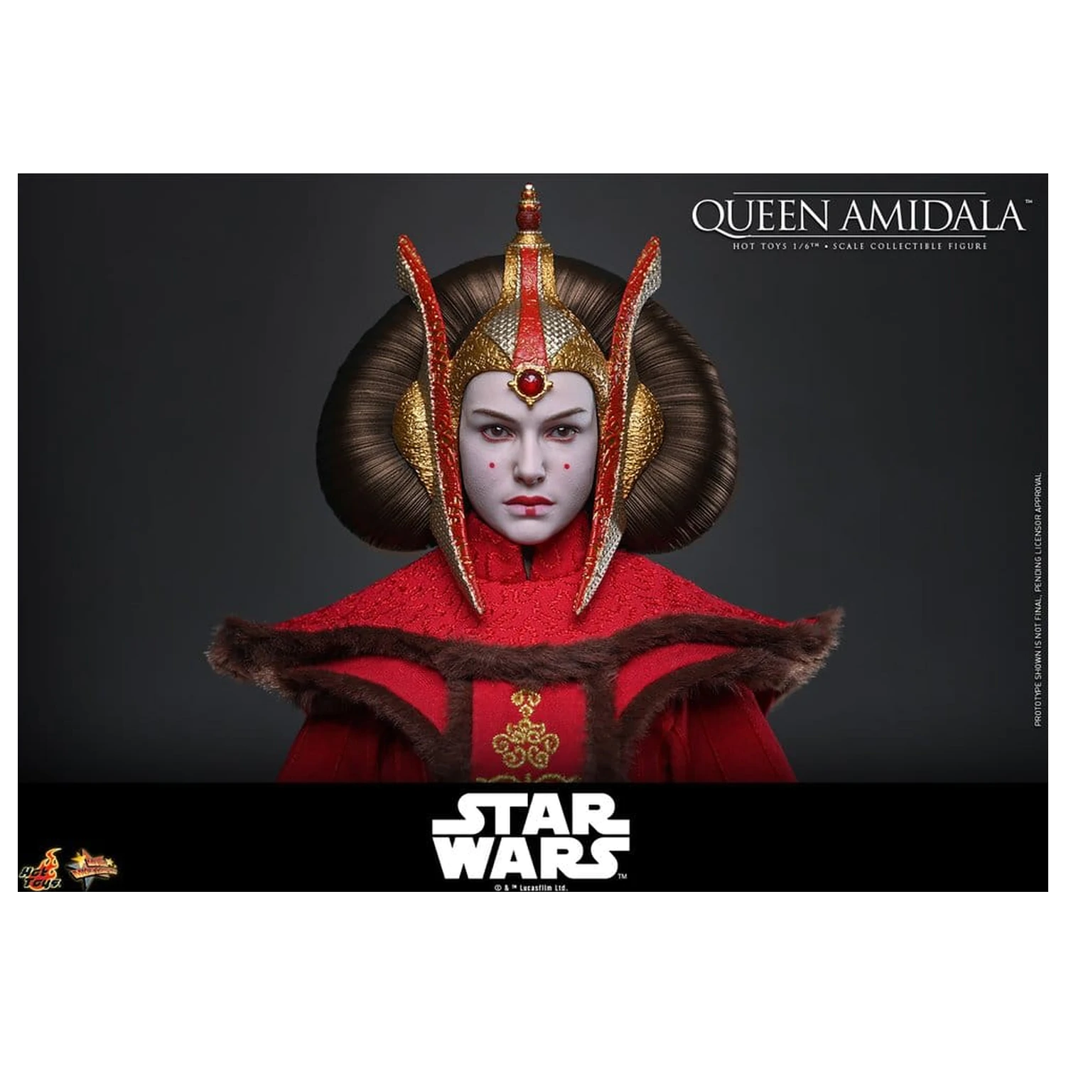 Star Wars Movie Masterpiece Action Figure 1/6 Regina Amidala 28 cm poza produsului