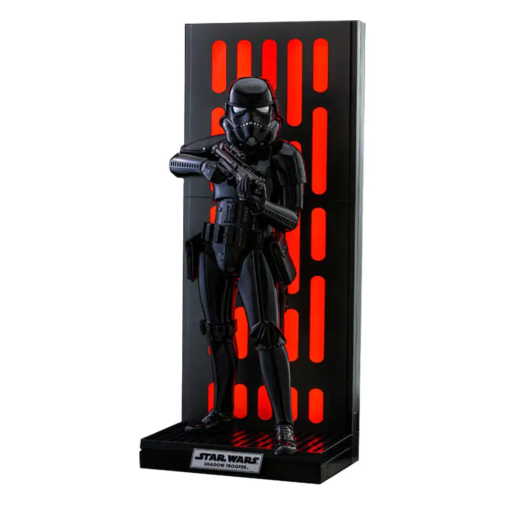 Figurină de acțiune Star Wars Movie Masterpiece 1/6 Shadow Trooper cu mediu Death Star 30 cm poza produsului