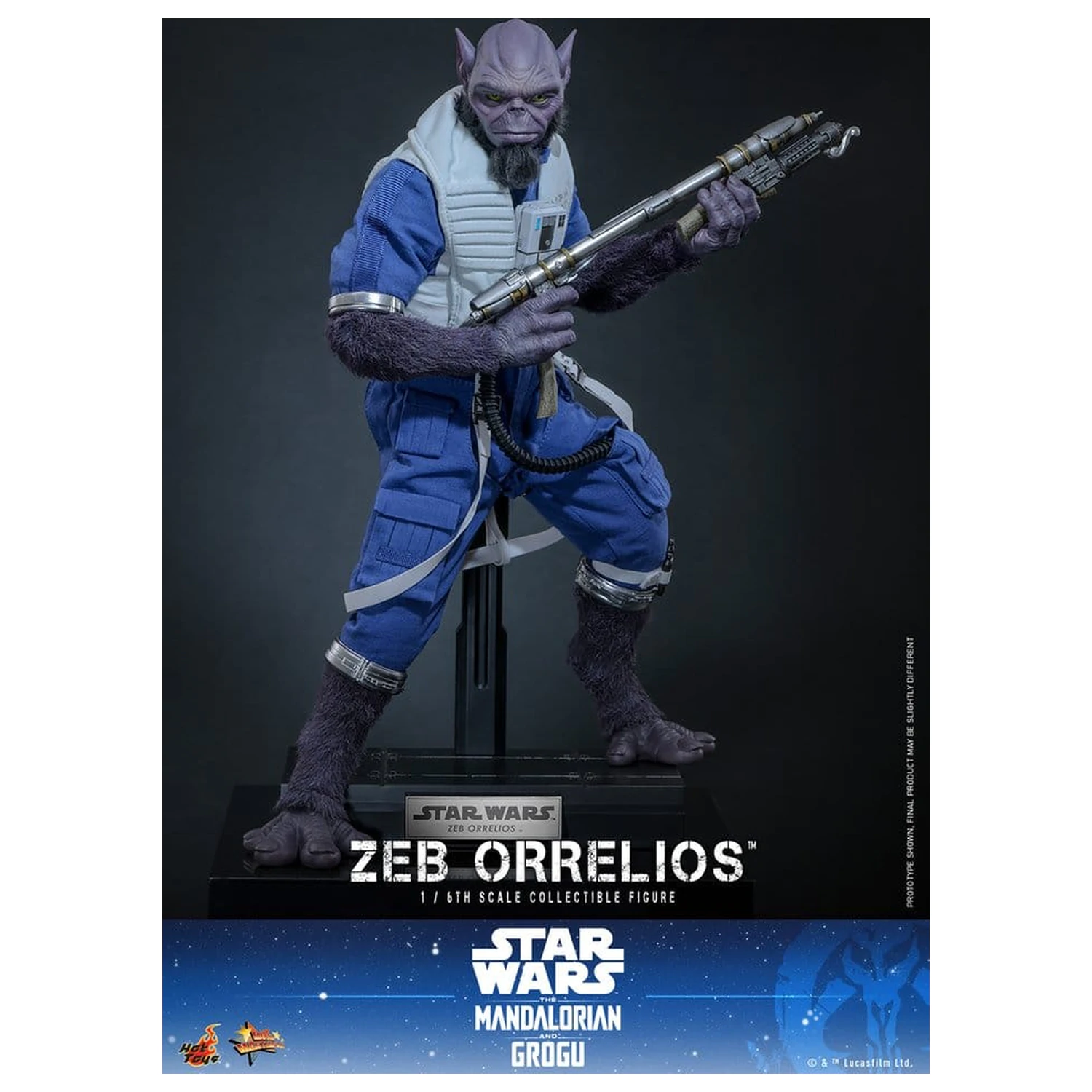 Star Wars Movie Masterpiece Figurina de acțiune 1/6 Zeb Orrelios 33 cm poza produsului