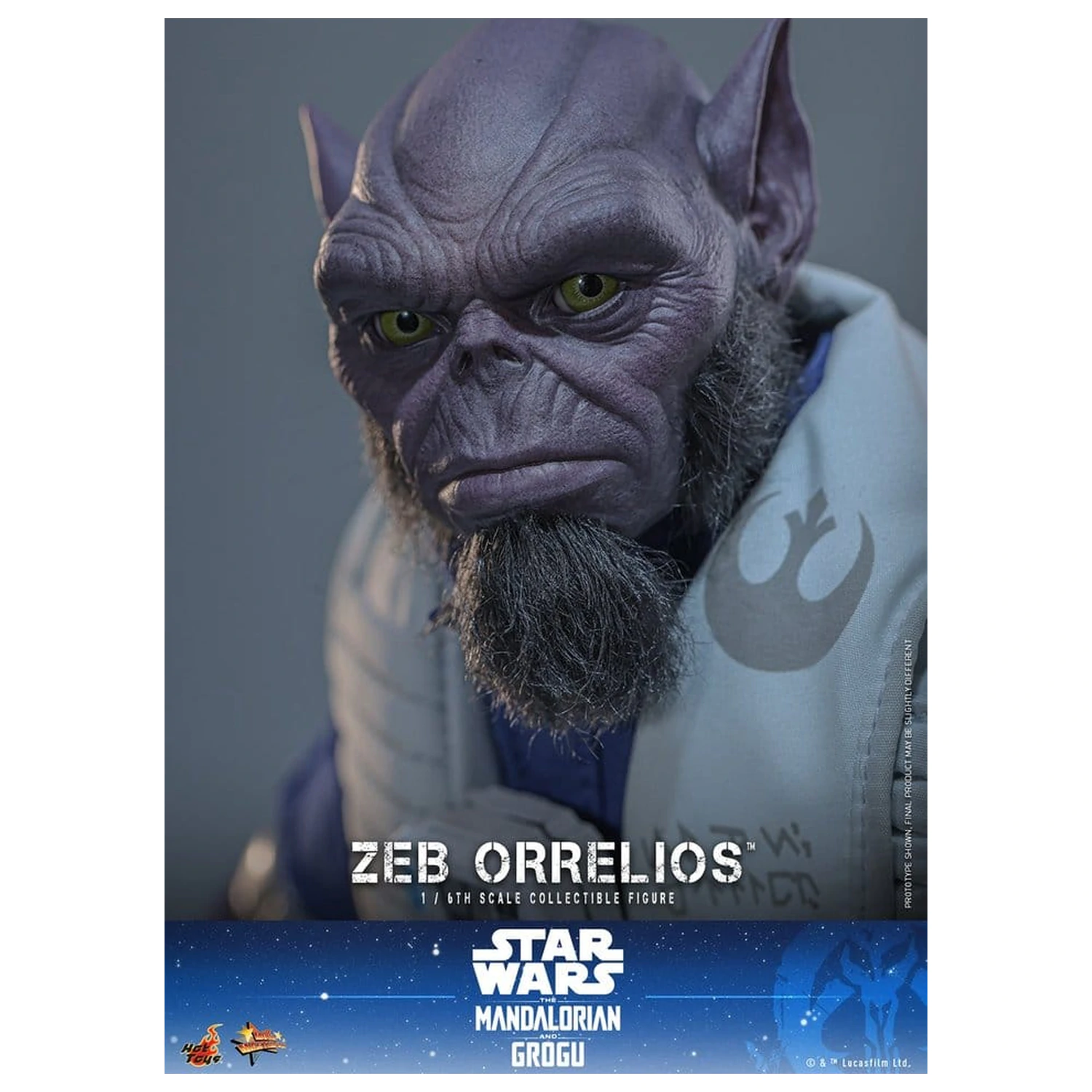 Star Wars Movie Masterpiece Figurina de acțiune 1/6 Zeb Orrelios 33 cm poza produsului