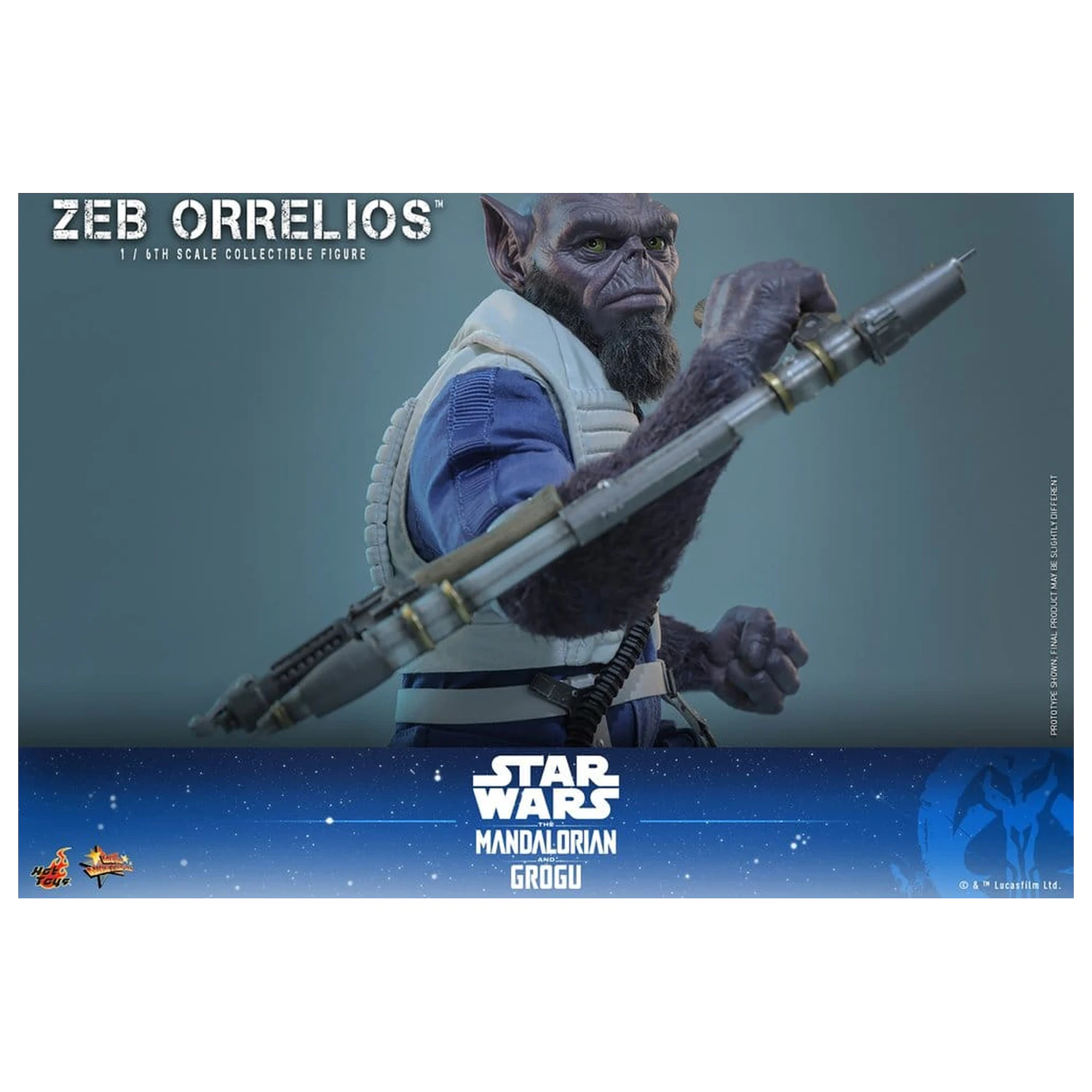 Star Wars Movie Masterpiece Figurina de acțiune 1/6 Zeb Orrelios 33 cm poza produsului