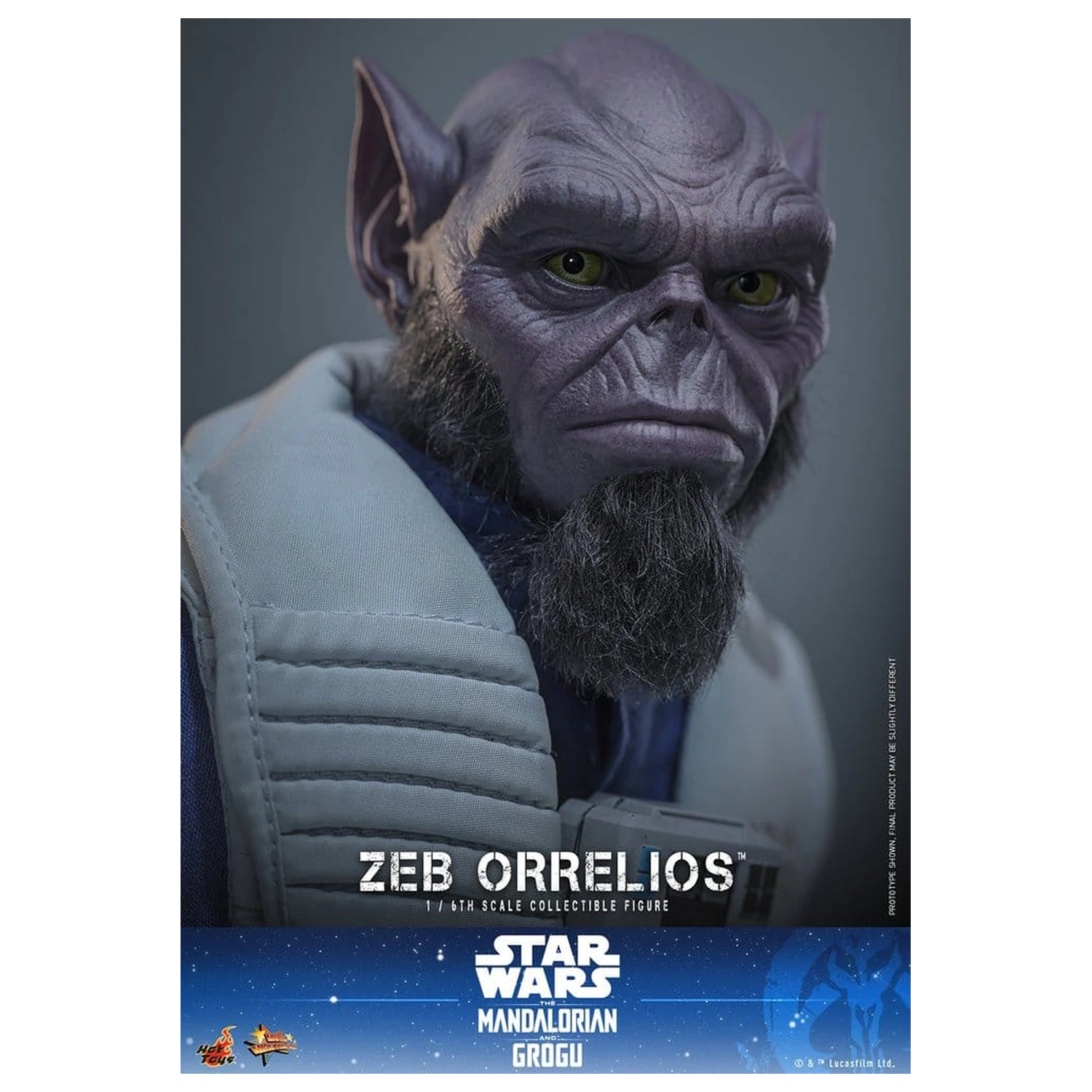 Star Wars Movie Masterpiece Figurina de acțiune 1/6 Zeb Orrelios 33 cm poza produsului