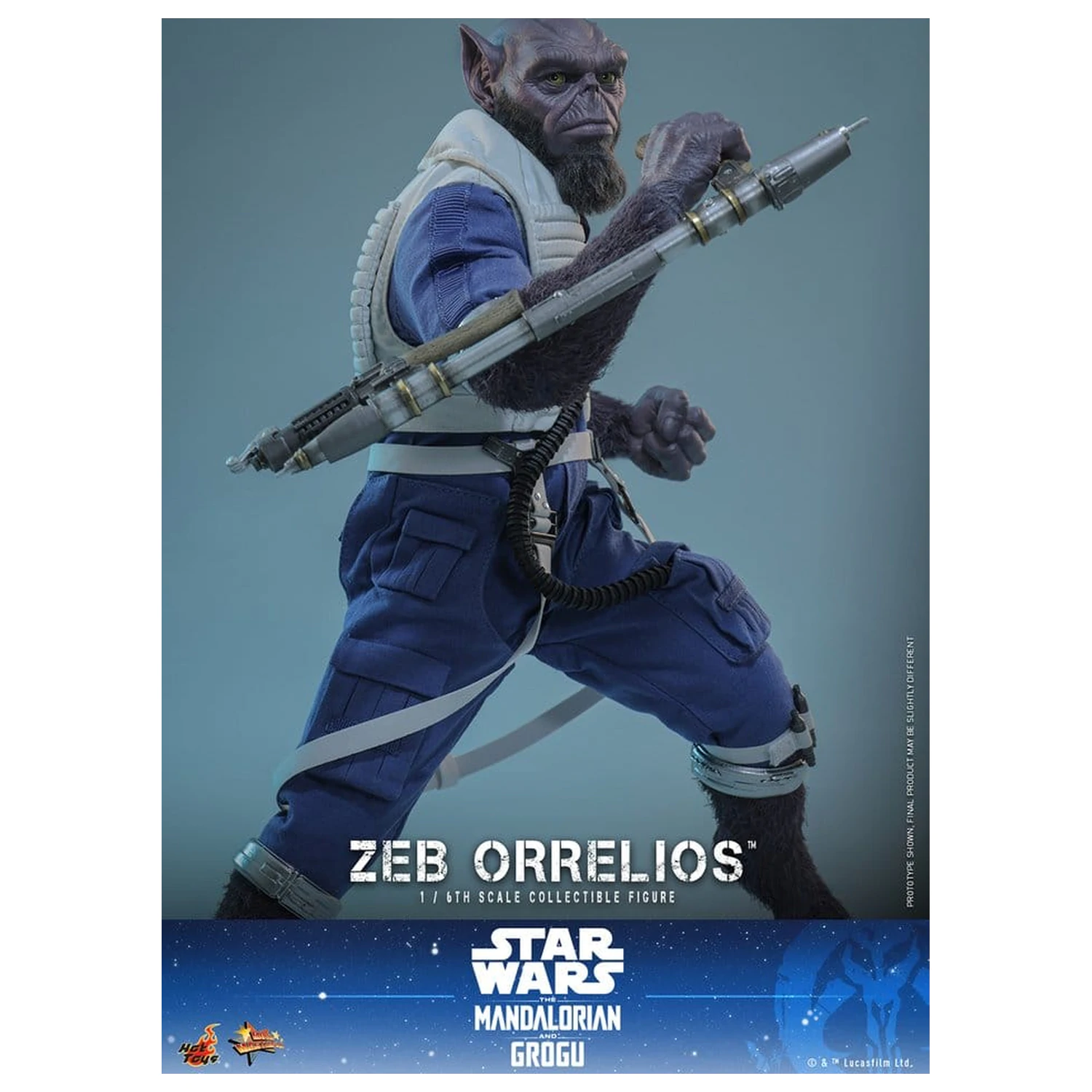 Star Wars Movie Masterpiece Figurina de acțiune 1/6 Zeb Orrelios 33 cm poza produsului