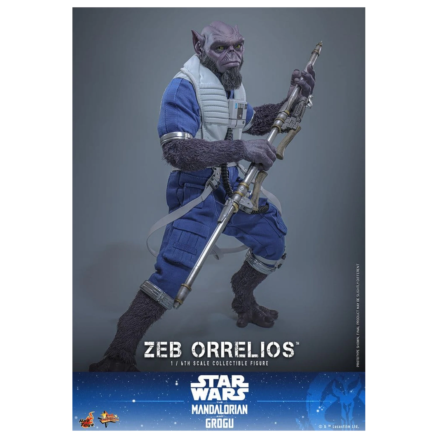 Star Wars Movie Masterpiece Figurina de acțiune 1/6 Zeb Orrelios 33 cm poza produsului