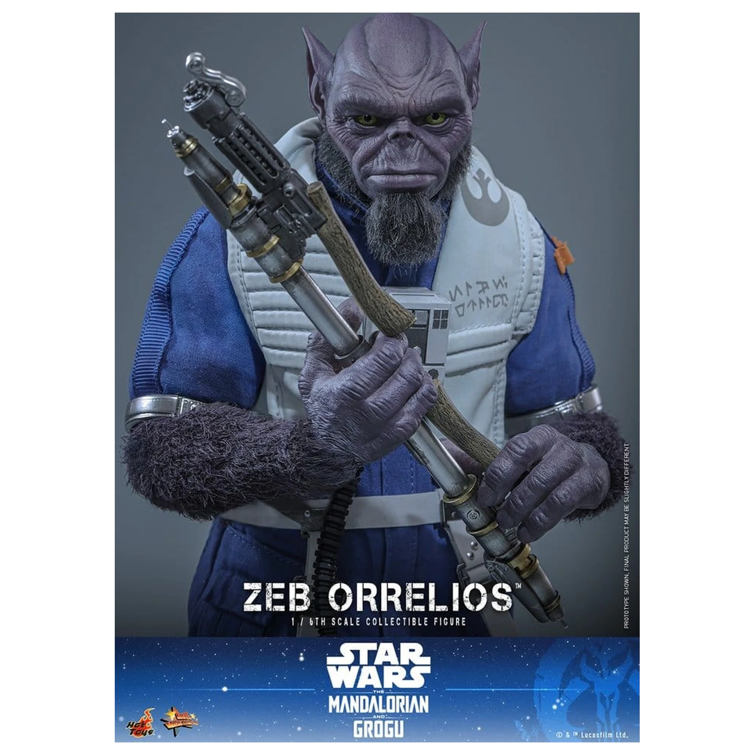 Star Wars Movie Masterpiece Figurina de acțiune 1/6 Zeb Orrelios 33 cm poza produsului