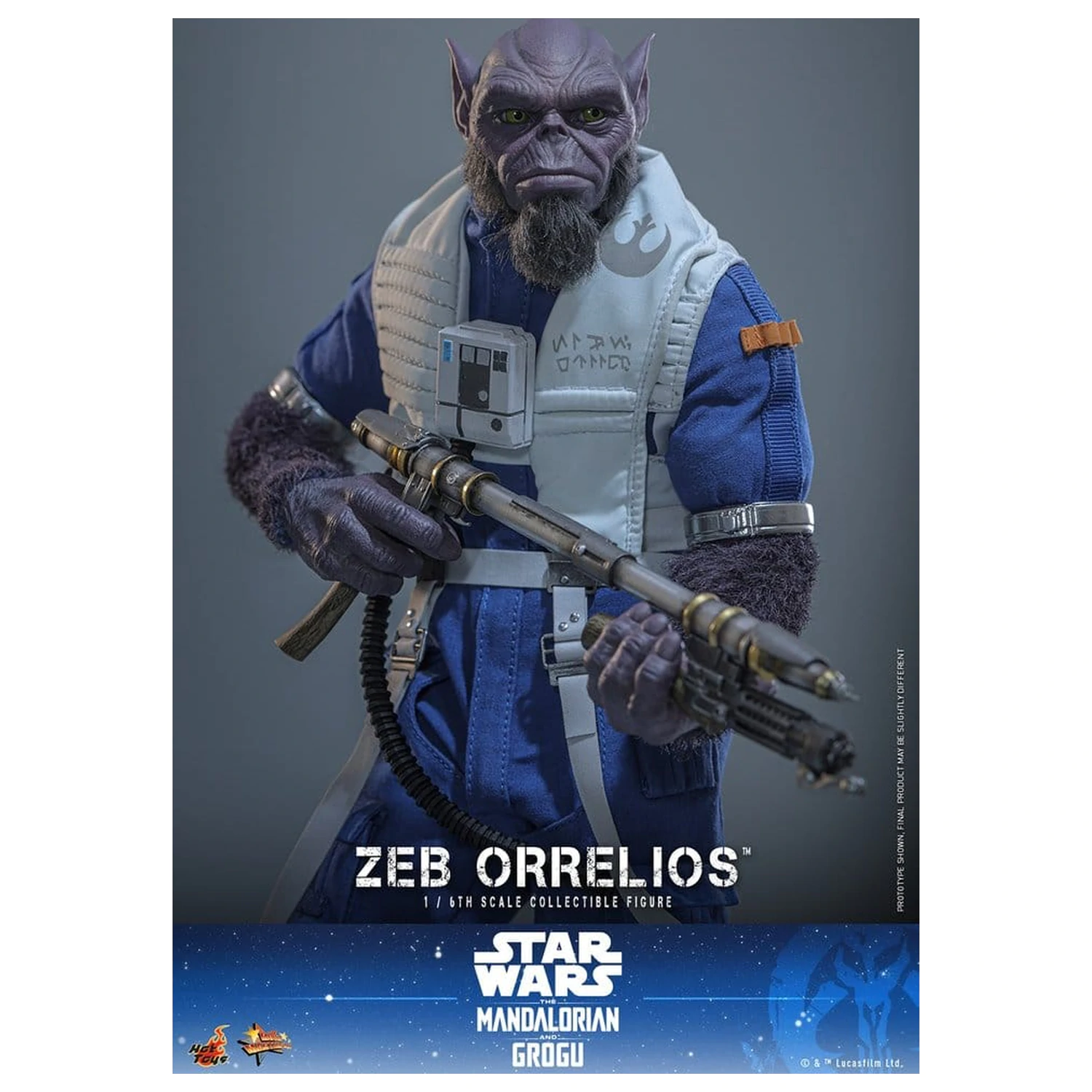 Star Wars Movie Masterpiece Figurina de acțiune 1/6 Zeb Orrelios 33 cm poza produsului