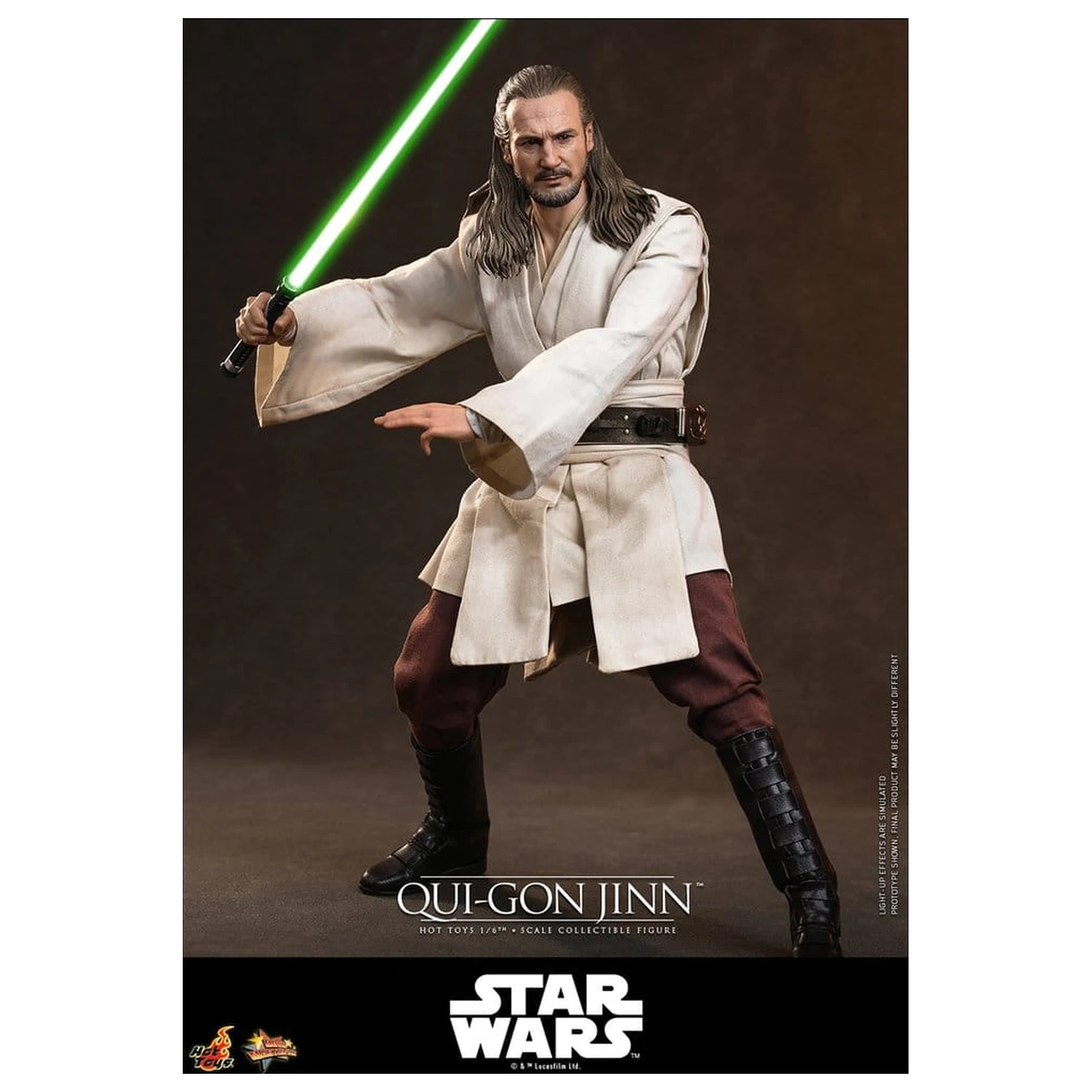 Star Wars Movie Masterpiece Action Figure 1/6 Qui-Gon Jinn (Collector Edition) 32 cm poza produsului