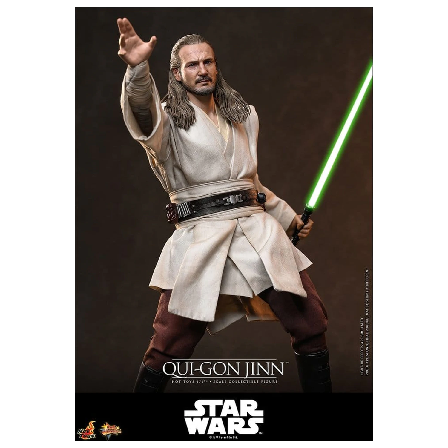 Star Wars Movie Masterpiece Action Figure 1/6 Qui-Gon Jinn (Collector Edition) 32 cm poza produsului
