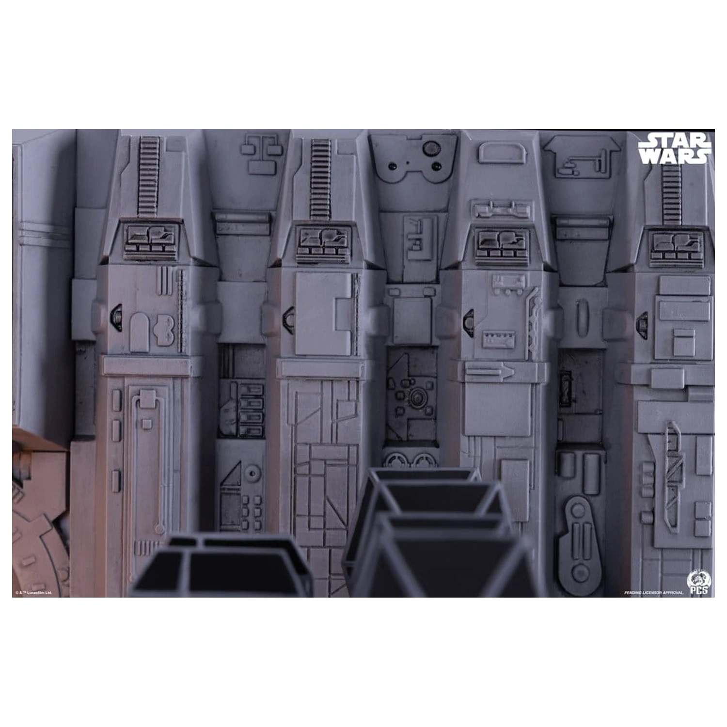 Star Wars Movie Moments Mini Scale Diorama Trench Run 23 cm poza produsului