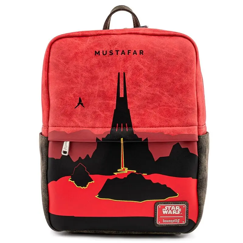 Star Wars by Loungefly Rucsac Lands Mustafar Square poza produsului