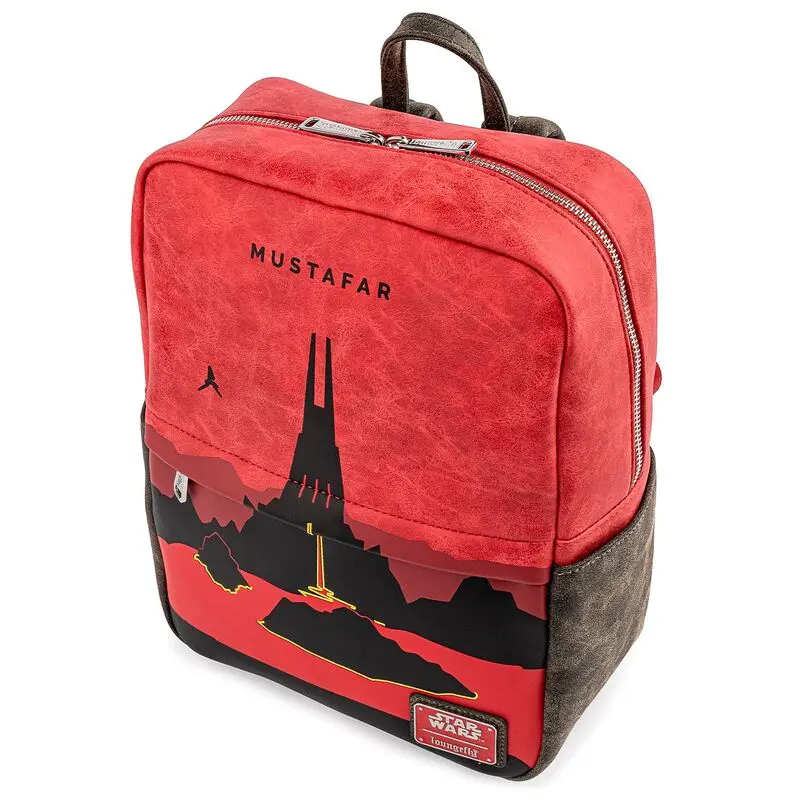 Star Wars by Loungefly Rucsac Lands Mustafar Square poza produsului