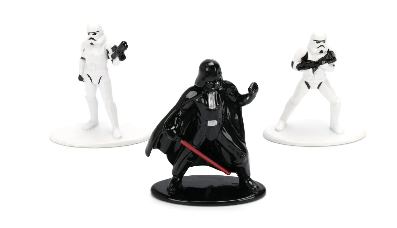 Star Wars Nano Mini Figurine set de 3 bucati 4 cm poza produsului
