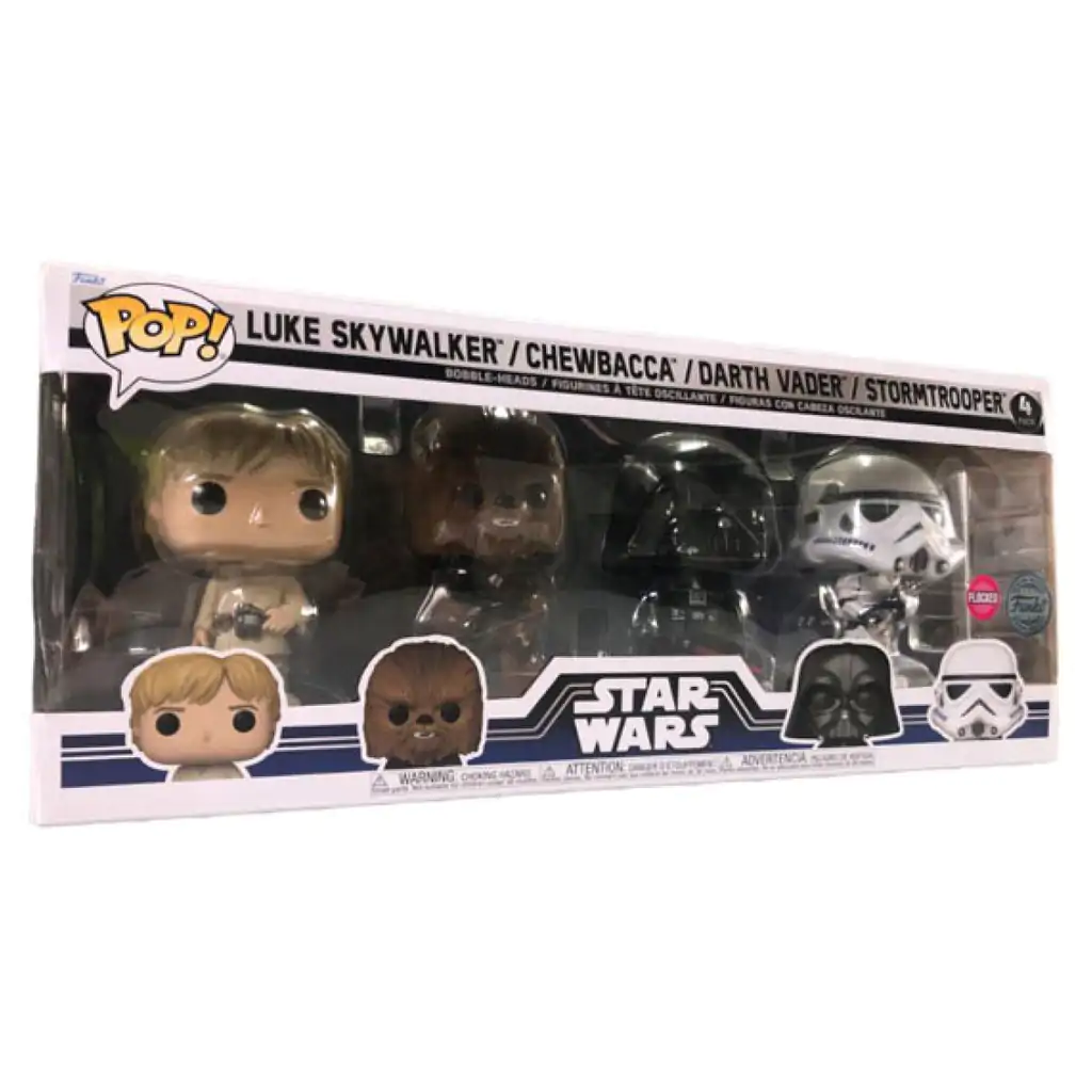 Star Wars POP! Movies Figurină Vinyl 4-Pack New Classics (FL) 9 cm poza produsului