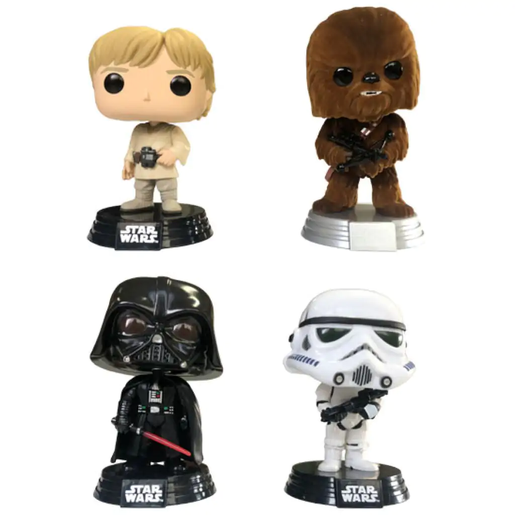 Star Wars POP! Movies Figurină Vinyl 4-Pack New Classics (FL) 9 cm poza produsului