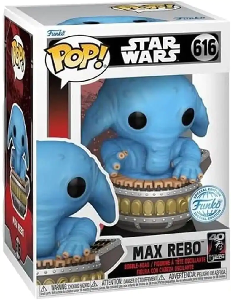 Star Wars: Obi-Wan Funko POP! Figurina de Vinil Ediție Exclusivă Max Rebo 9 cm poza produsului