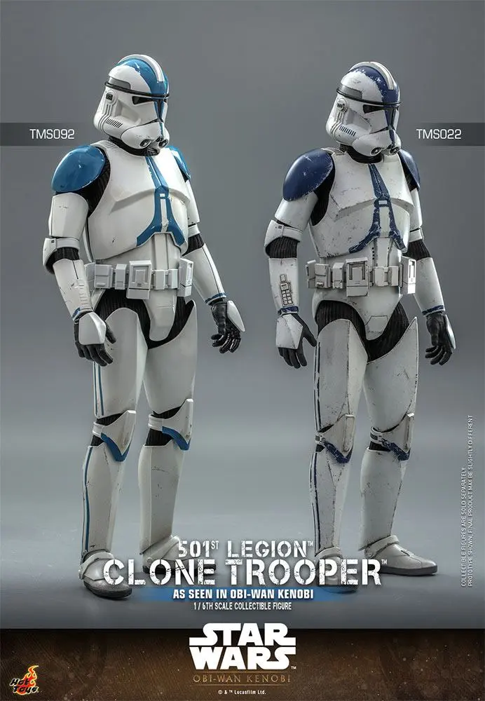 Star Wars: Obi-Wan Kenobi Figurina de Acțiune 1/6 501st Legion Clone Trooper 30 cm poza produsului