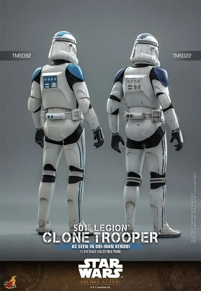 Star Wars: Obi-Wan Kenobi Figurina de Acțiune 1/6 501st Legion Clone Trooper 30 cm poza produsului