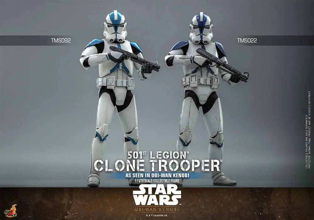 Star Wars: Obi-Wan Kenobi Figurina de Acțiune 1/6 501st Legion Clone Trooper 30 cm poza produsului