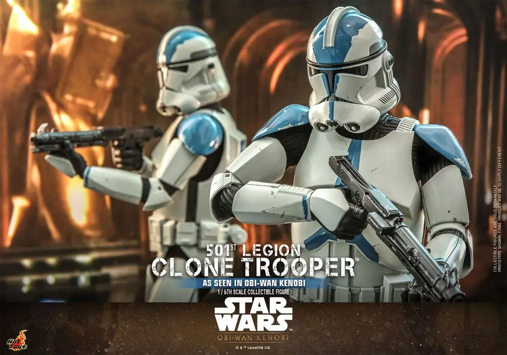 Star Wars: Obi-Wan Kenobi Figurina de Acțiune 1/6 501st Legion Clone Trooper 30 cm poza produsului