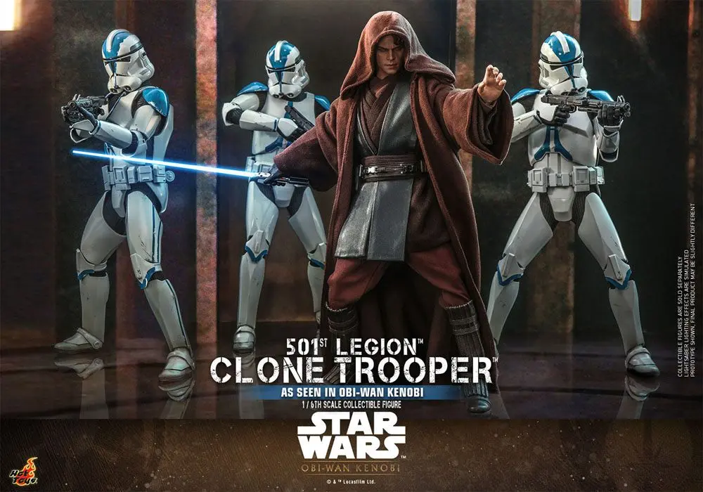 Star Wars: Obi-Wan Kenobi Figurina de Acțiune 1/6 501st Legion Clone Trooper 30 cm poza produsului