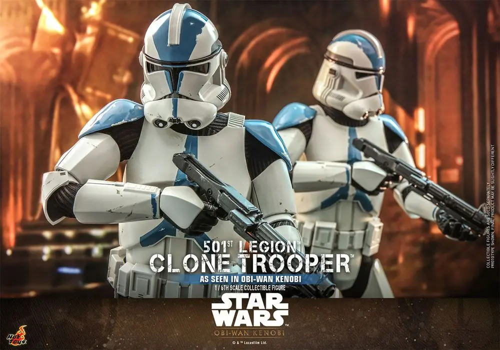 Star Wars: Obi-Wan Kenobi Figurina de Acțiune 1/6 501st Legion Clone Trooper 30 cm poza produsului