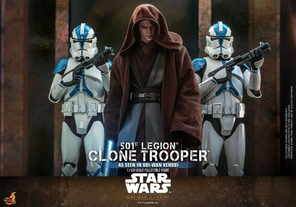 Star Wars: Obi-Wan Kenobi Figurina de Acțiune 1/6 501st Legion Clone Trooper 30 cm poza produsului