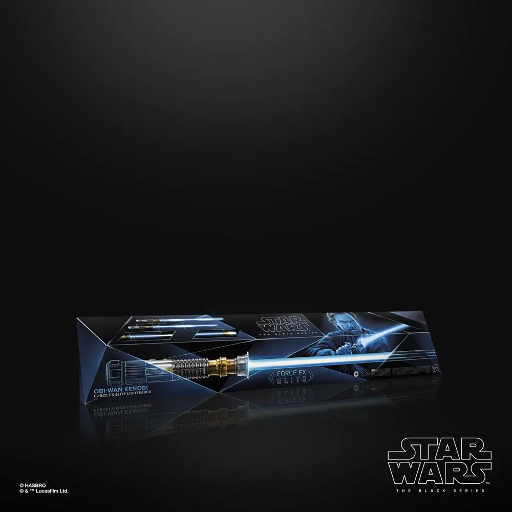 Star Wars: Obi-Wan Kenobi Black Series Replica 1/1 Forță FX Elită Sabie Laser Obi-Wan Kenobi poza produsului