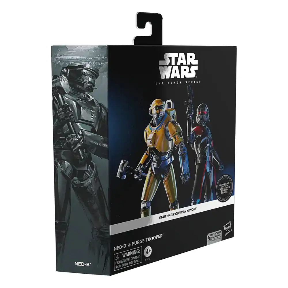 Star Wars: Obi-Wan Kenobi Black Series Figurina de Acțiune Set de 2 NED-B & Purge Trooper Exclusive 15 cm poza produsului