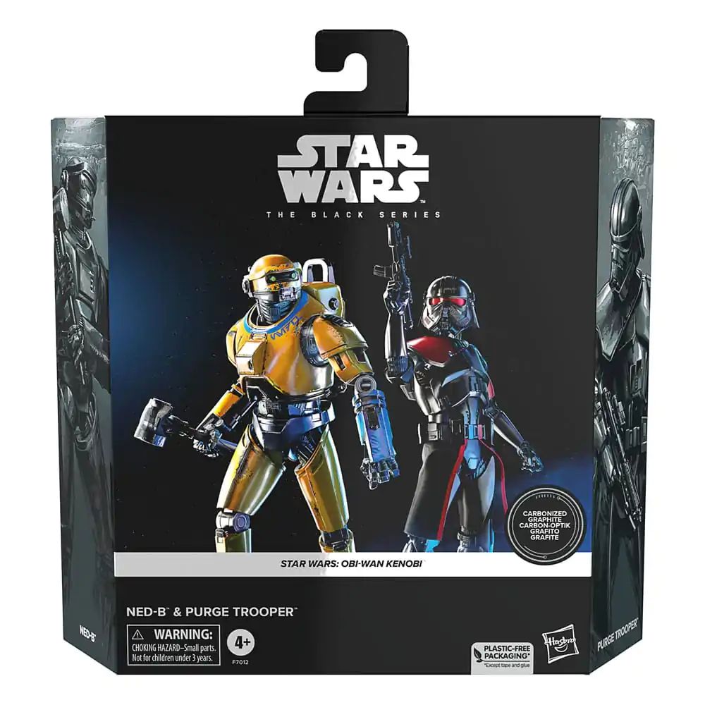 Star Wars: Obi-Wan Kenobi Black Series Figurina de Acțiune Set de 2 NED-B & Purge Trooper Exclusive 15 cm poza produsului