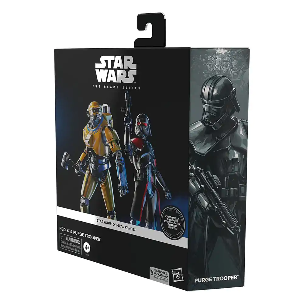 Star Wars: Obi-Wan Kenobi Black Series Figurina de Acțiune Set de 2 NED-B & Purge Trooper Exclusive 15 cm poza produsului