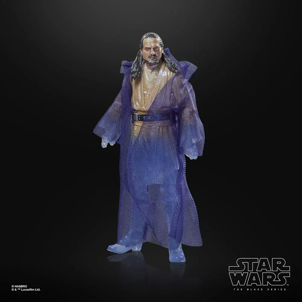 Star Wars: Obi-Wan Kenobi Black Series Figurina de acțiune Qui-Gon Jinn (Spiritul Forței) 15 cm poza produsului