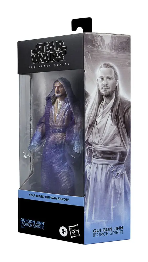 Star Wars: Obi-Wan Kenobi Black Series Figurina de acțiune Qui-Gon Jinn (Spiritul Forței) 15 cm poza produsului