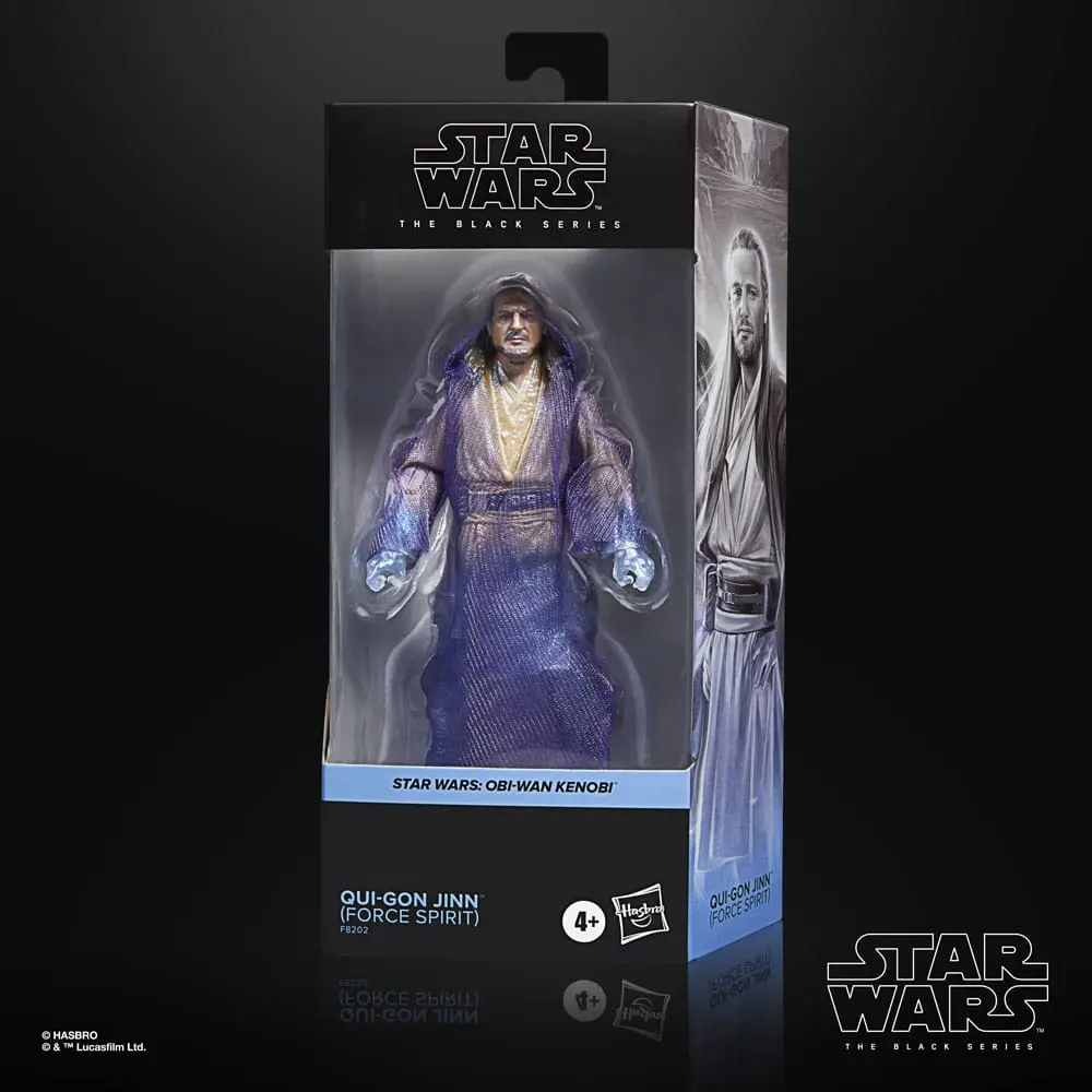 Star Wars: Obi-Wan Kenobi Black Series Figurina de acțiune Qui-Gon Jinn (Spiritul Forței) 15 cm poza produsului