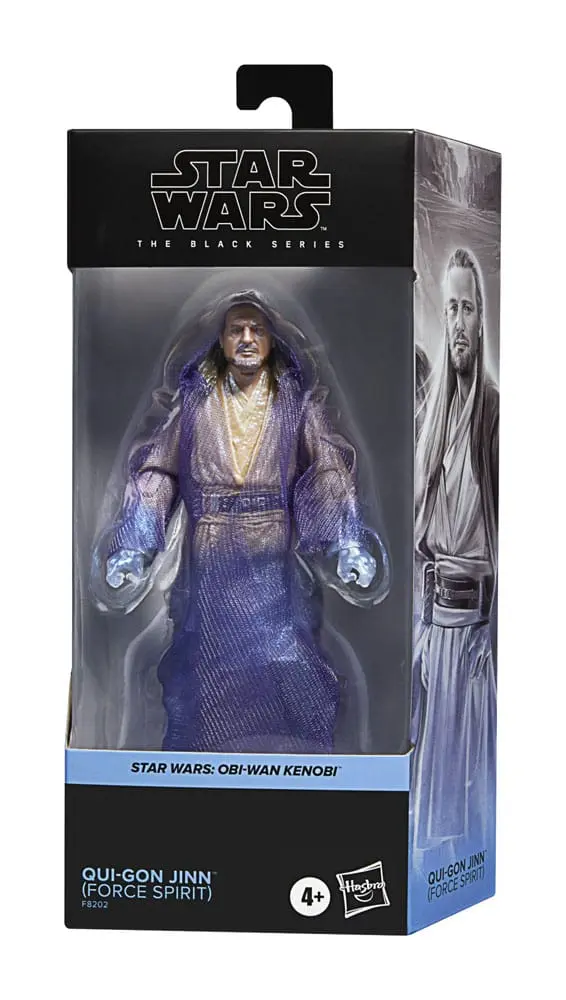 Star Wars: Obi-Wan Kenobi Black Series Figurina de acțiune Qui-Gon Jinn (Spiritul Forței) 15 cm poza produsului