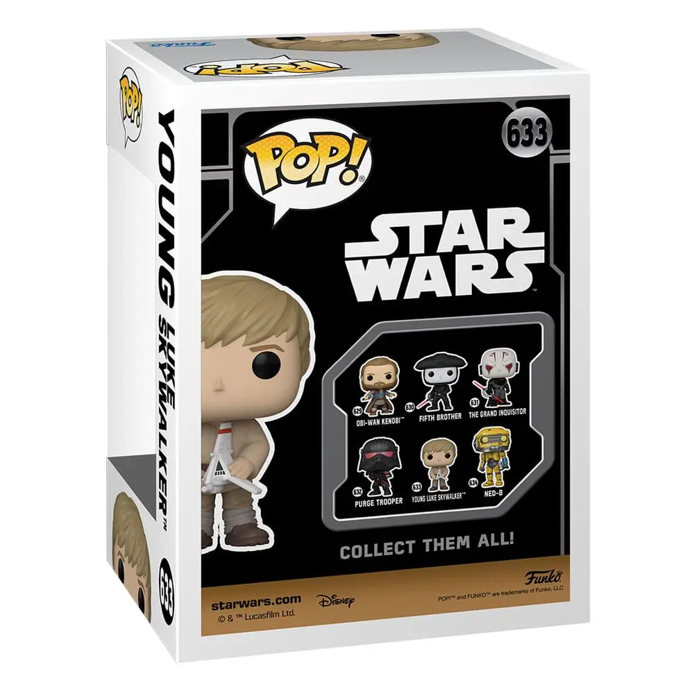 Star Wars: Obi-Wan Kenobi POP! Figurina Vinyl Tânăr Luke Skywalker 9 cm poza produsului