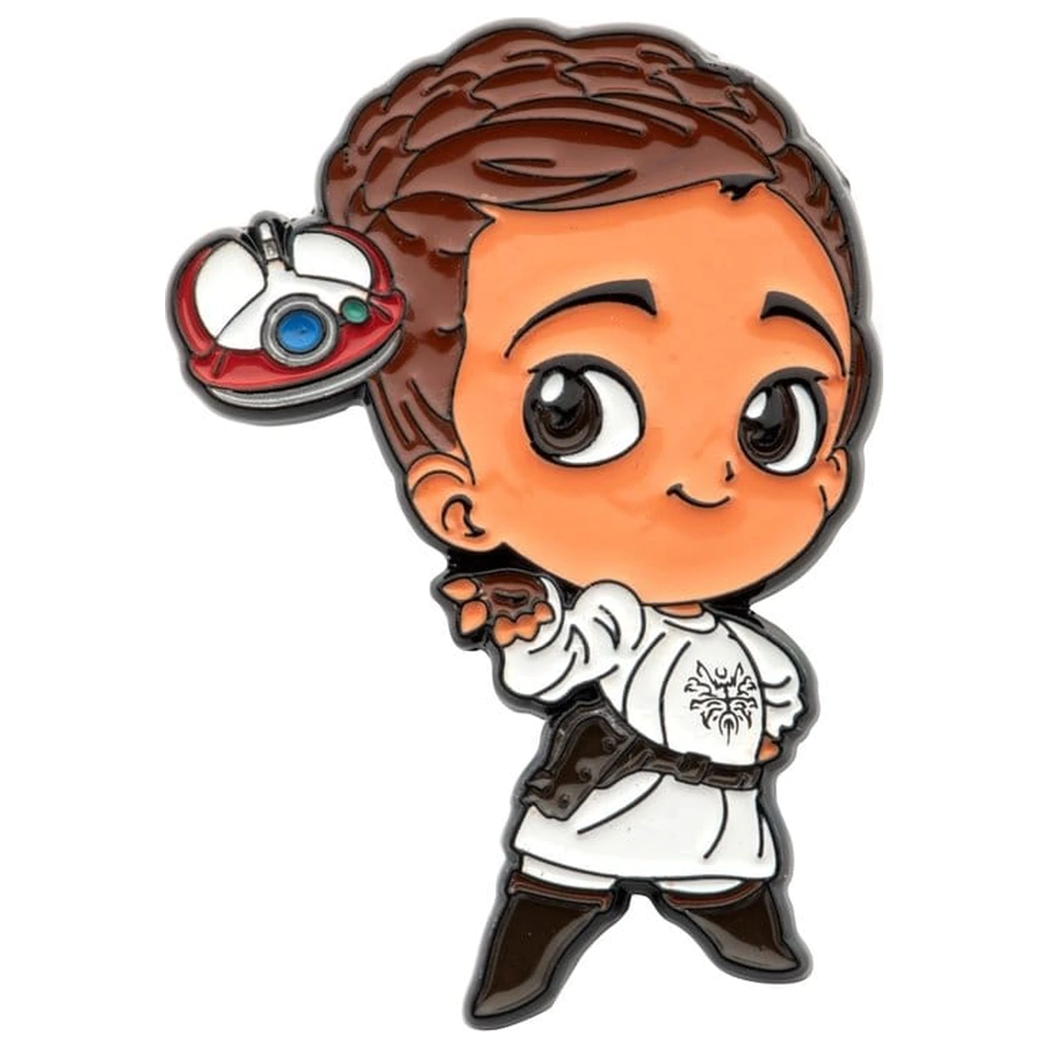 Star Wars: Obi-Wan Kenobi Insigna Pin Princess Leia & Lola Chibi poza produsului