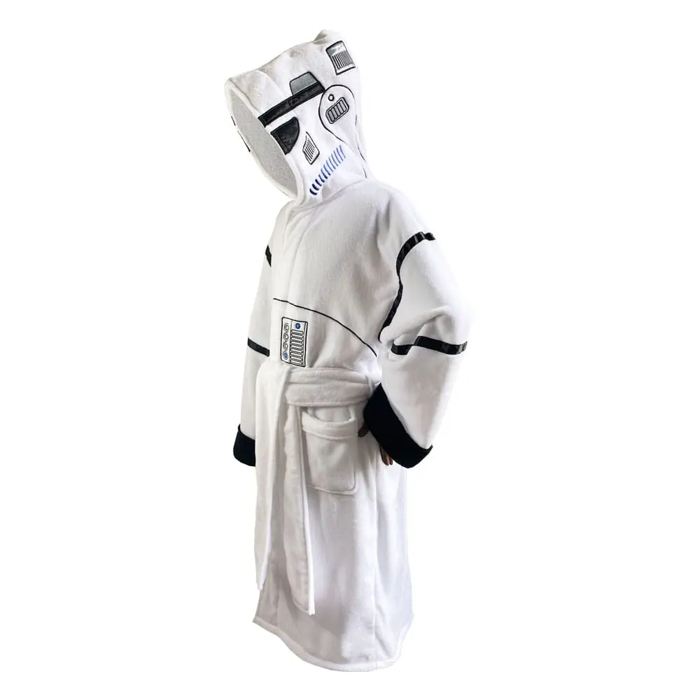 Star Wars Original Stormtrooper Fleece Halat de baie Stormtrooper White poza produsului