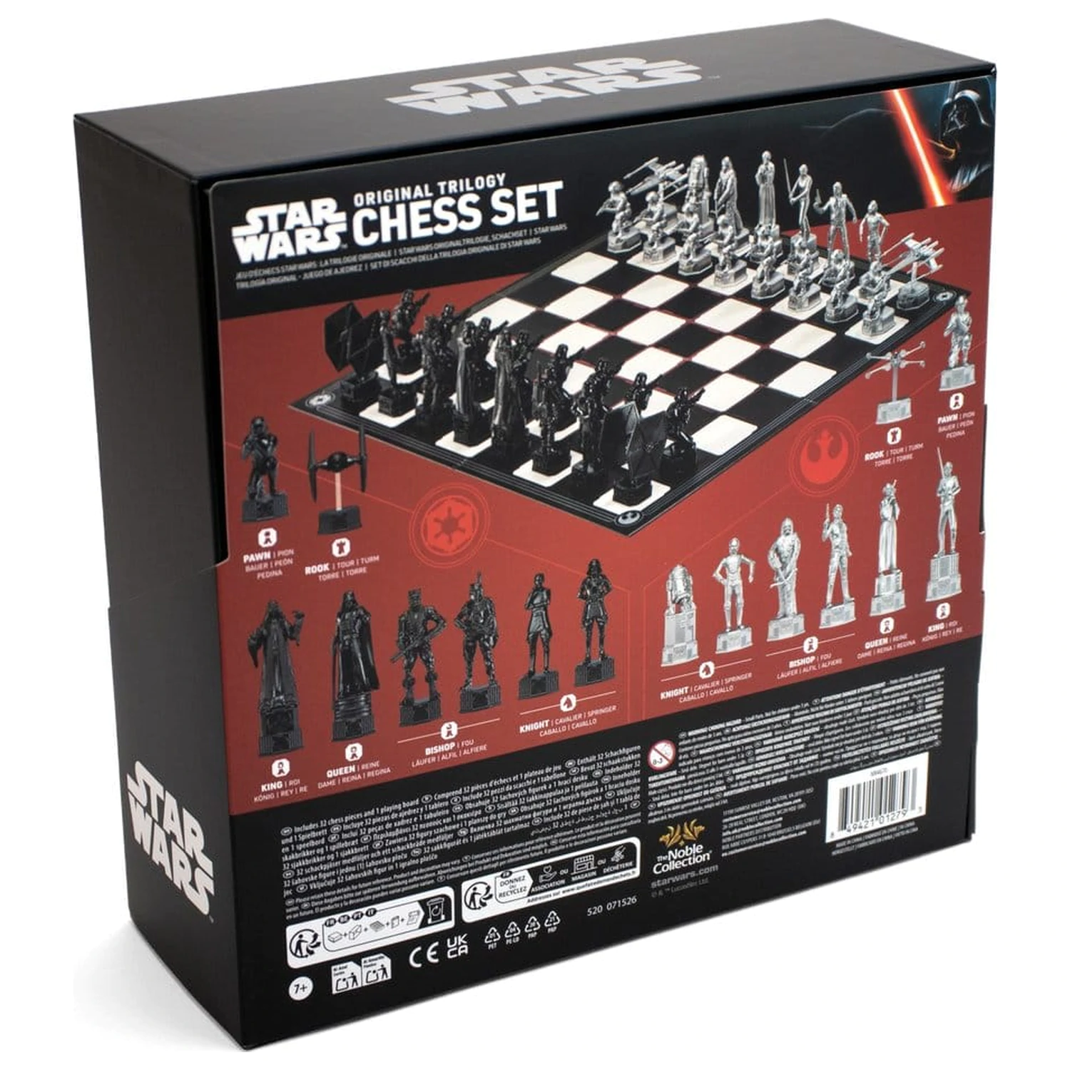 Star Wars Original Trilogy Set de șah 47 cm poza produsului