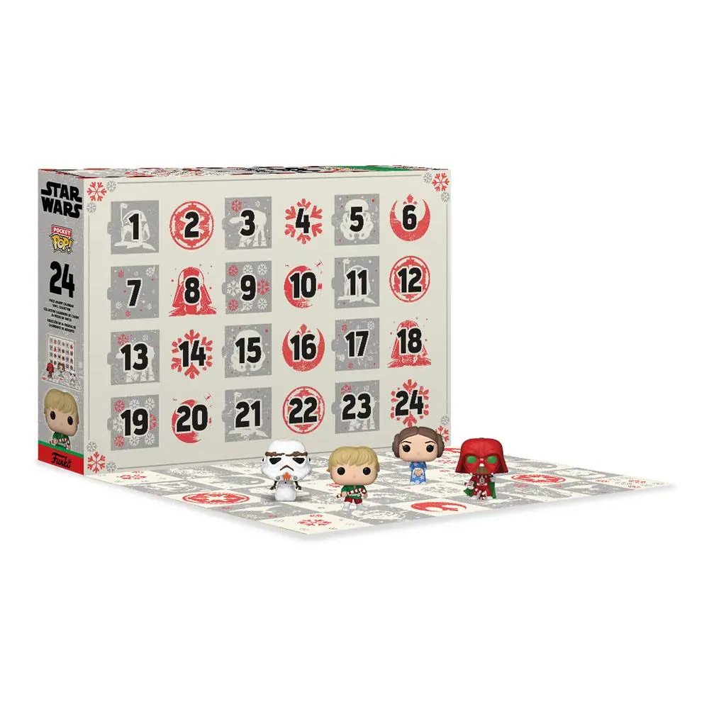 Star Wars Pocket POP! Calendar de Advent Star Wars Holiday poza produsului