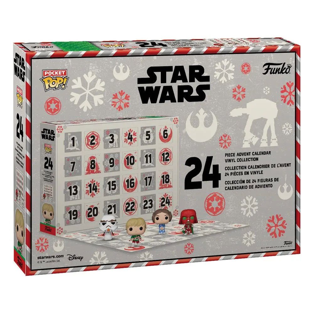 Star Wars Pocket POP! Calendar de Advent Star Wars Holiday poza produsului