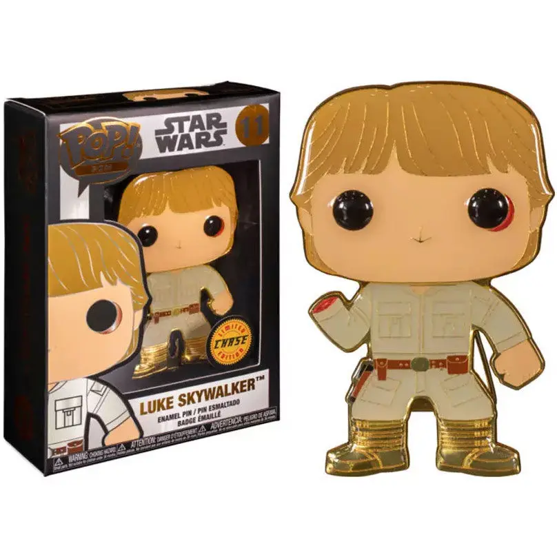 Star Wars POP! Insignă Emailată Luke Skywalker (Bespin Encounter) 10 cm poza produsului