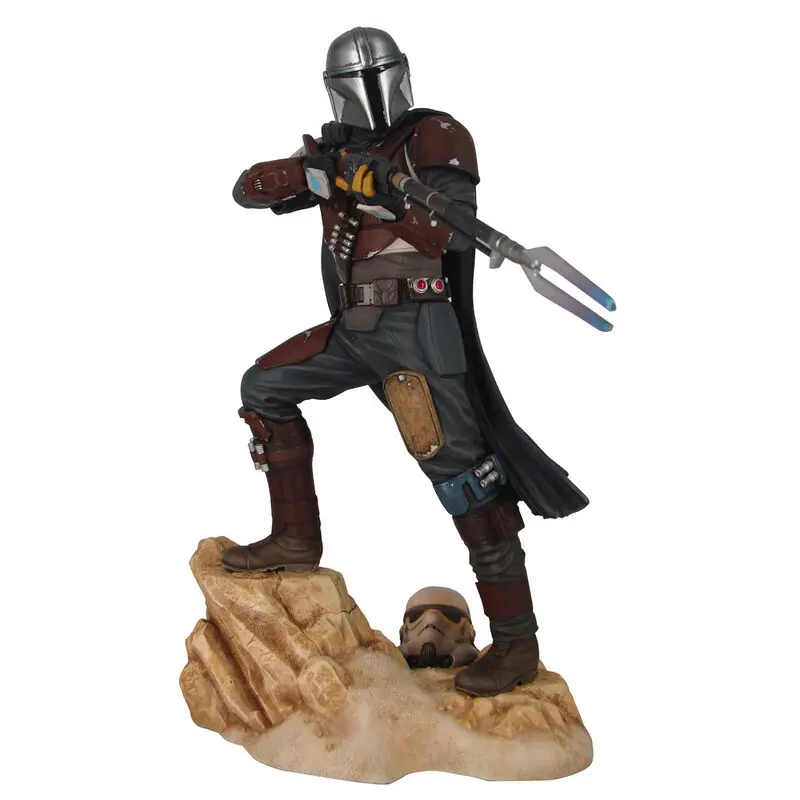 Star Wars Premier Collection statuie Mandalorian 29cm poza produsului