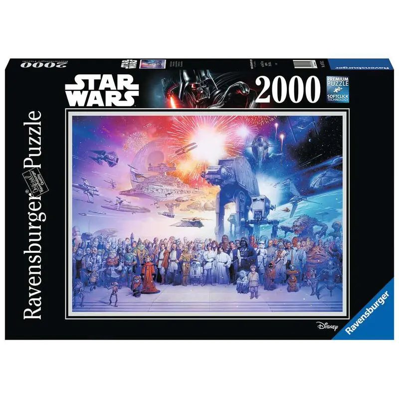 Star Wars Puzzle (2000 piese) Star Wars Universe poza produsului