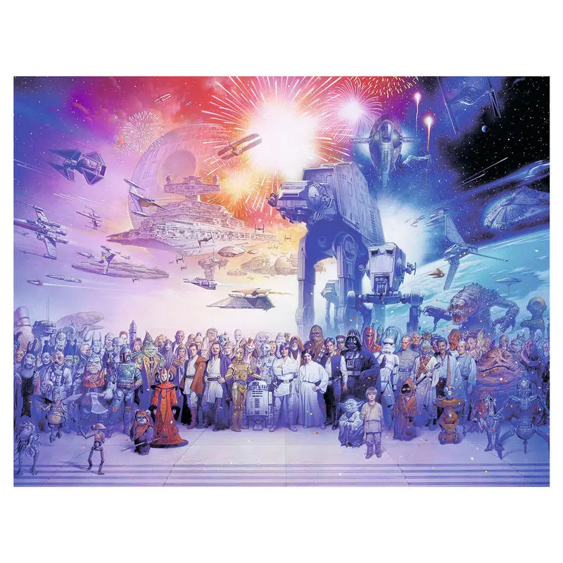 Star Wars Puzzle (2000 piese) Star Wars Universe poza produsului