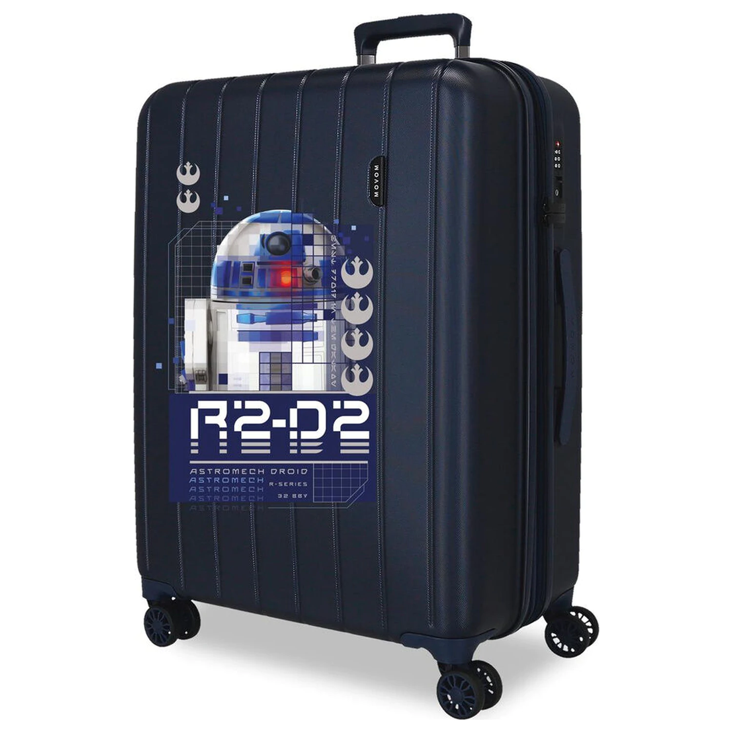 Star Wars R2D2 ABS troler 65 cm poza produsului