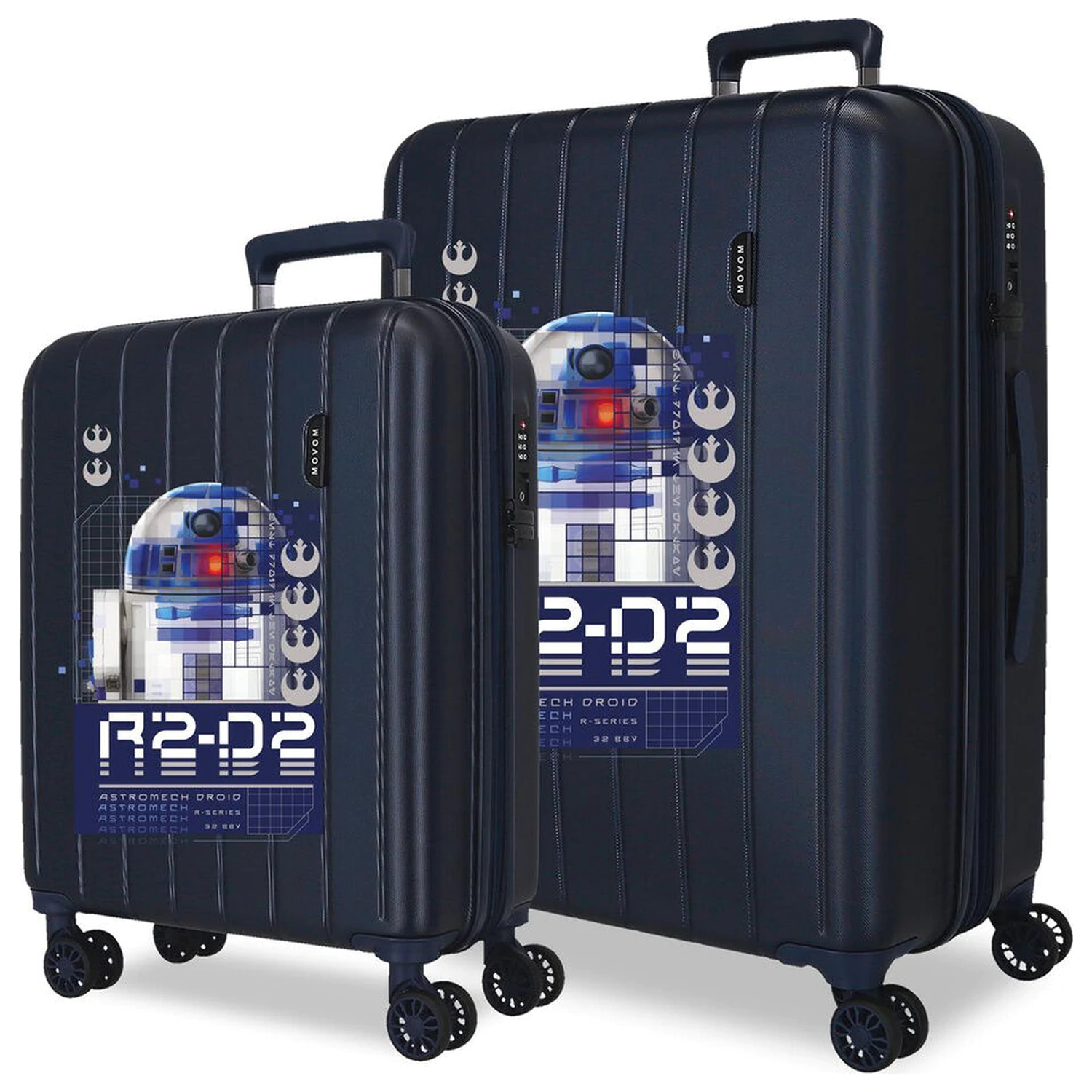 Star Wars R2D2 ABS set de valize trolley 55/65cm poza produsului