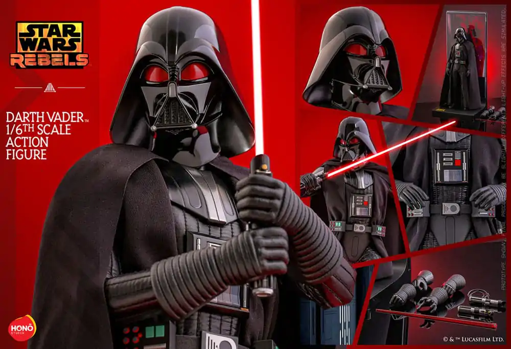Star Wars: Rebels Figurina de actiune 1/6 Darth Vader 34 cm poza produsului
