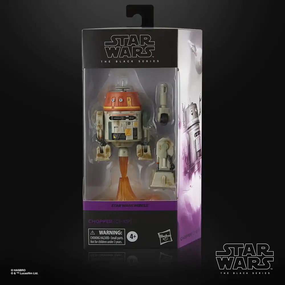 Star Wars: Rebels Black Series figurină de acțiune Chopper (C1-10P) poza produsului