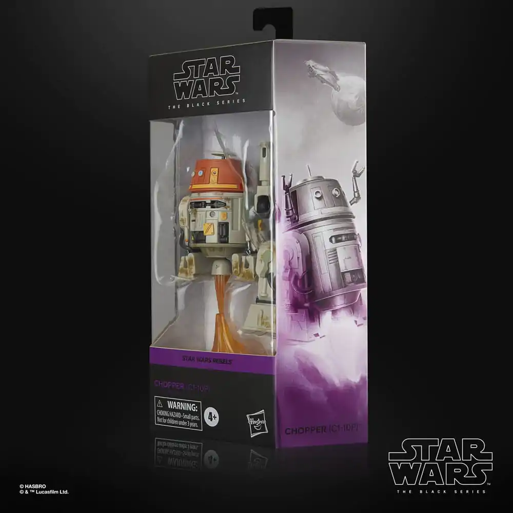 Star Wars: Rebels Black Series figurină de acțiune Chopper (C1-10P) poza produsului